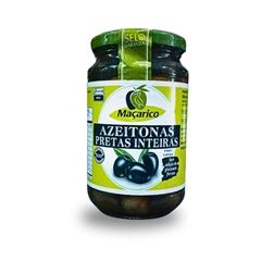 AZEITONA PRETA INTEIRA MACARICO S/ GLUCONATO FERROSO 210G