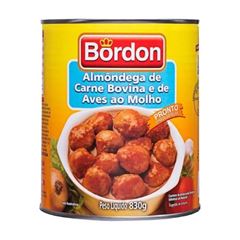ALMONDEGA MISTA  AO MOLHO BORDON LATA 12X830G