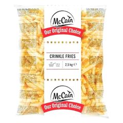 BATATA CORTE CRINKLE  MCCAIN 5X2,5KG