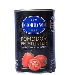 TOMATE PELADO INTEIRO ITALIANO DON GIORDANO LATÃO 2,5KG