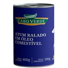 ATUM CABO VERDE  RALADO EM OLEO LATA 12X400G