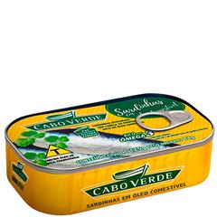 SARDINHA CABO VERDE EM OLEO 24X125G