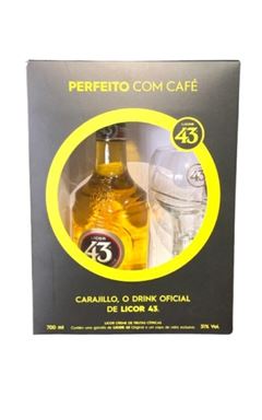 LICOR 43 DIEGO ZAMORA 700ML + 1 COPO BALON