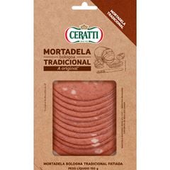 MORTADELA BOLOGNA FATIADA CERATTI 150G