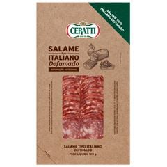 SALAME ITALIANO DEFUMADO FATIADO CERATTI 100G