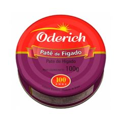 PATE DE FIGADO ODERICH 24X100G