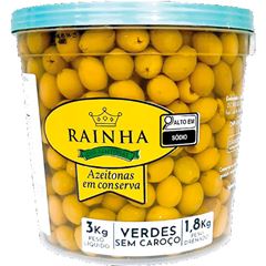 AZEITONA VERDE S/CAROCO  RAINHA BD 1,8KG