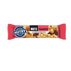 BARRA  NUTS CRANBERRY 12X25G