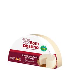 QUEIJO MATURADO DE BUFALA  FRACIONADO BOM DESTINO -¦ 500G