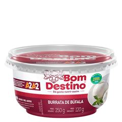QUEIJO BURRATA DE BUFALA CREME BOM DESTINO 120G