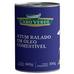 ATUM CABO VERDE  RALADO EM OLEO LATA 6X400G