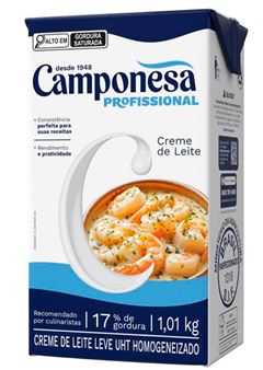 CREME DE LEITE UHT 17% GORDURA CAMPONESA 1,01KG