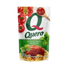 MOLHO DE TOMATE MANJERICAO QUERO SACHE 32X240G