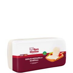 QUEIJO MUSSARELA DE BUFALA  BARRA  BOM DESTINO ± 4KG