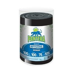 SACO LIXO PRETO PANTERA ROLO 100L 1X100