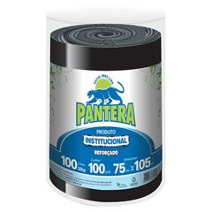 SACO LIXO PRETO PANTERA ROLO 100L  1X100