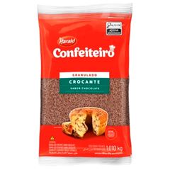GRANULADO CROCANTE ESCURO CONFEITEIRO HARALD 1,01 KG
