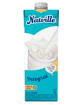 LEITE UHT INTEGRAL NATVILLE 12X1L