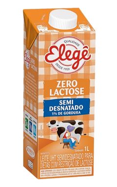 LEITE UHT ELEGE ZERO LACTOSE SEMIDESNATADO12X1L