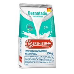 LEITE EM PO LA SERENISSIMA DESNATADO SACHE 40X200G