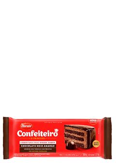 COBERTURA FRAC. BARRA CHOC MEIO AMARGO CONF. HARALD 1,01KG