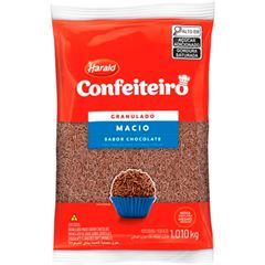 GRANULADO MACIO ESCURO CONFEITEIRO HARALD 1,01 KG