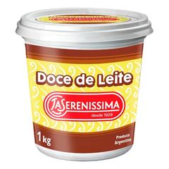 DOCE DE LEITE LA SERENISSIMA POTE 1KG