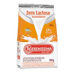 LEITE EM PO LA SERENISSIMA INST ZERO LACTOSE SACHE 40X200