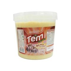 ALHO TRITURADO NATURAL TEM MAIS SABOR BD 3KG