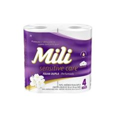 PAPEL HIGIENICO MILI  F. DUPLA PERFUMADO 30M 24X4