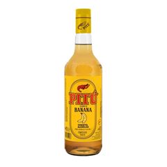 AGUARDENTE PITU BANANA 6X965ML