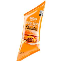 MOLHO CHEDDAR ALIBRA BISNAGA 1,5KG