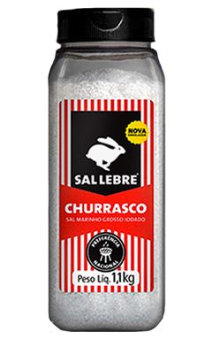 SAL LEBRE MARINHO CHURRASCO POTE 1,1 KG