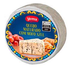 QUEIJO AZUL TIPO GORGONZOLA YEMA PC ± 2,8KG