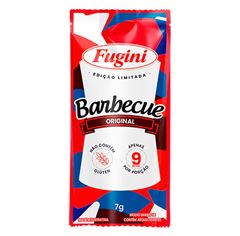 MOLHO BARBECUE  FUGINI MINI SACHE  144X7G