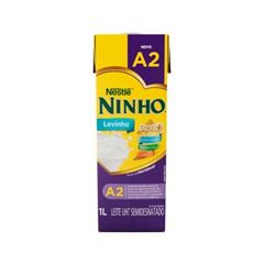 LEITE UHT NINHO SEMI DESNATADO A2 FORT+ ROSCA 12X1L