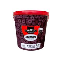 AZEITONA PRETA FATIADA NUCETE BD 1,8KG