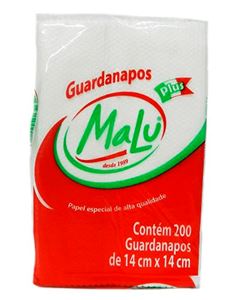Guardanapo Malu p/suporte 14x14 c/200folhas