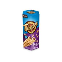 TUBETES WAFER RECH. AVELA COBERTO C/CACAU BARION 24X50G