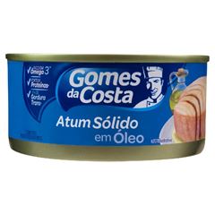 Atum Gomes Da Costa Solido Oleo Lata 170g