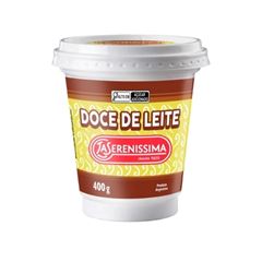 DOCE DE LEITE LA SERENISSIMA POTE 12X400G