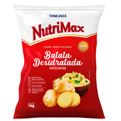 BATATA DESIDRATADA EM FLOCOS NUTRIMAX 1KG