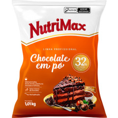 CHOCOLATE EM PO 32% NUTRIMAX 1.01KG