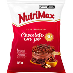 CHOCOLATE EM PO 50% NUTRIMAX 1.01KG