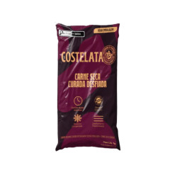 CHARQUE DESSALGADA DESFIADA CONGELADA COSTELATA 1KG