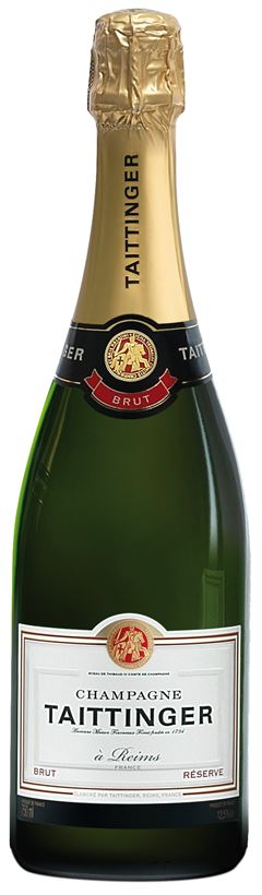 Champagne Taittinger brut reserve 750ml