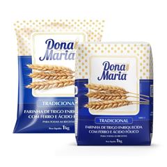 FARINHA DE TRIGO TIPO 1 DONA MARIA 10X1KG