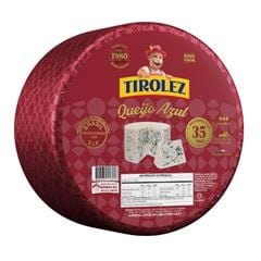 QUEIJO  AZUL TIPO GORGONZOLA  TIROLEZ ±3KG