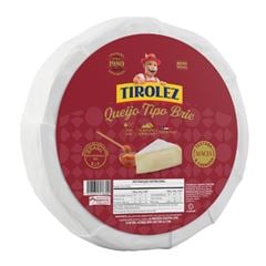 QUEIJO BRIE TIROLEZ PEÇA   ±1KG