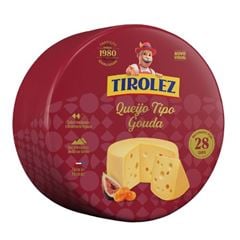 QUEIJO GOUDA TIROLEZ PECA  ± 3KG